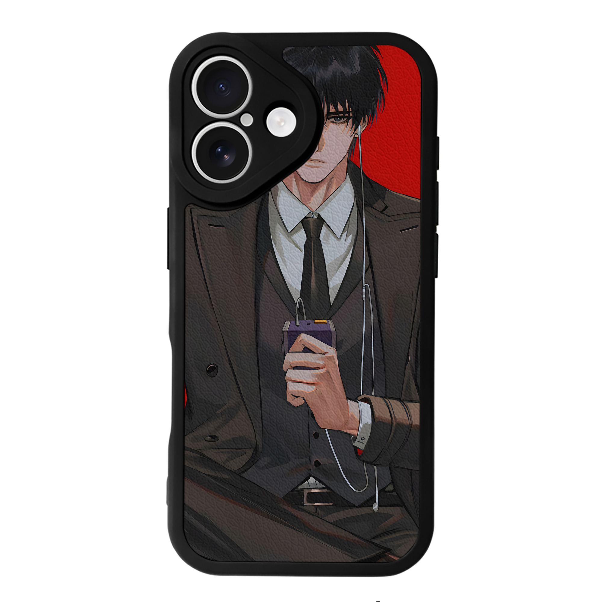 （画像用） SLAM DUNK／スラムダンク 【iPhone 16シリーズ対応】シリコンスマホケース（レザー調） 材質：シリコン